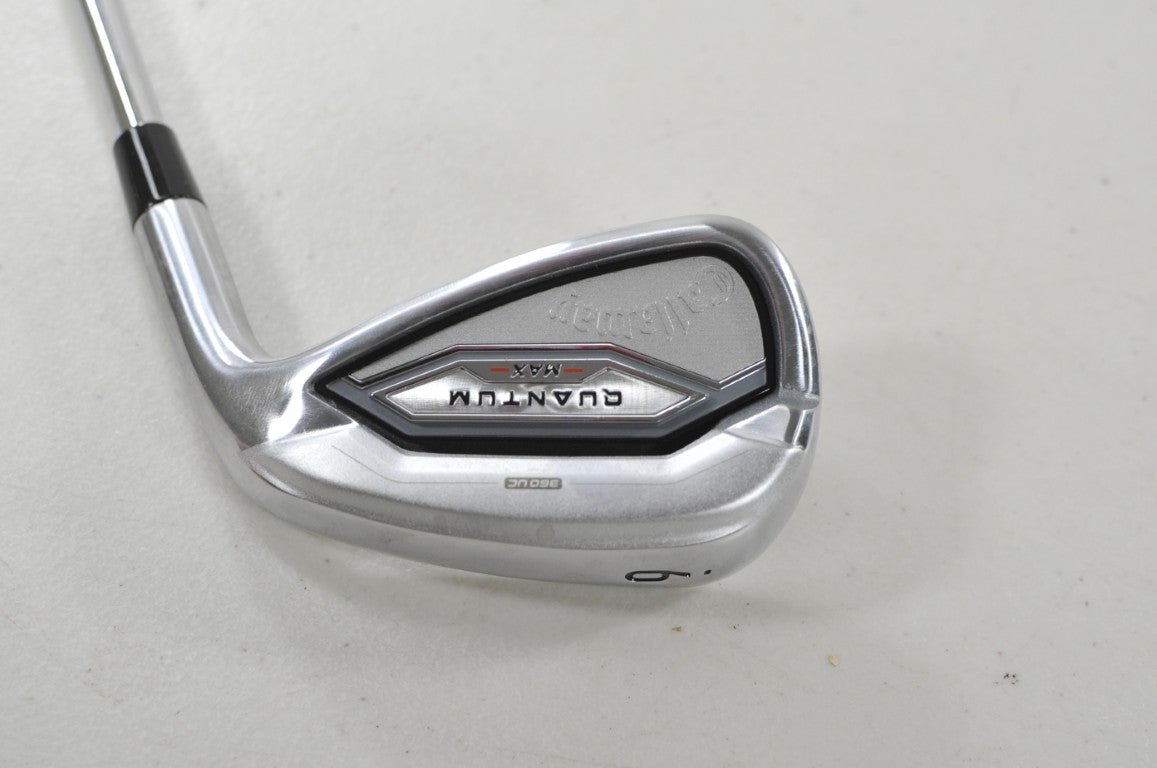 Callaway Quantum Max Single 9 Iron Regular Flex Right KBS MAX 90g Steel #224398