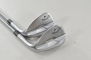 Callaway Opus Brushed Chrome 52*, 56* Wedge Set DG MID Wedge Flex Steel #224619