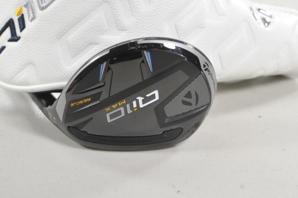 TaylorMade Qi10 Max Rescue 4-23* Hybrid Senior Flex Speeder NX Graphite # 222600