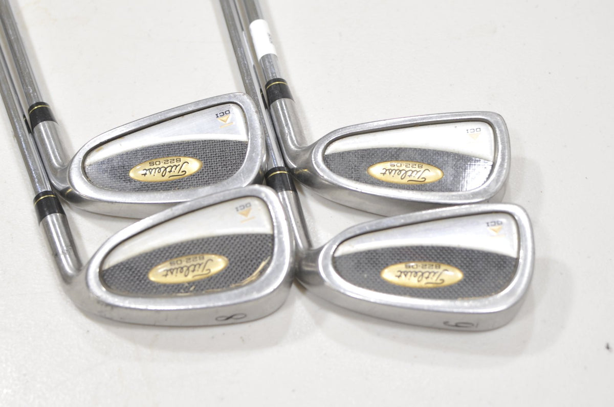 Titleist DCI 822 OS 5-8 Iron Set Regular FCM 5.5 Rifle Flighted Steel #227561