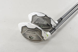 LEFT HANDED TaylorMade RocketBallz Rescue 3 and 4 Hybrid Set Stiff 65g #224492