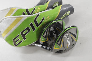 Callaway Epic Flash 3 and 5 Fairway Wood Set Regular Flex RH Graphite # 219269