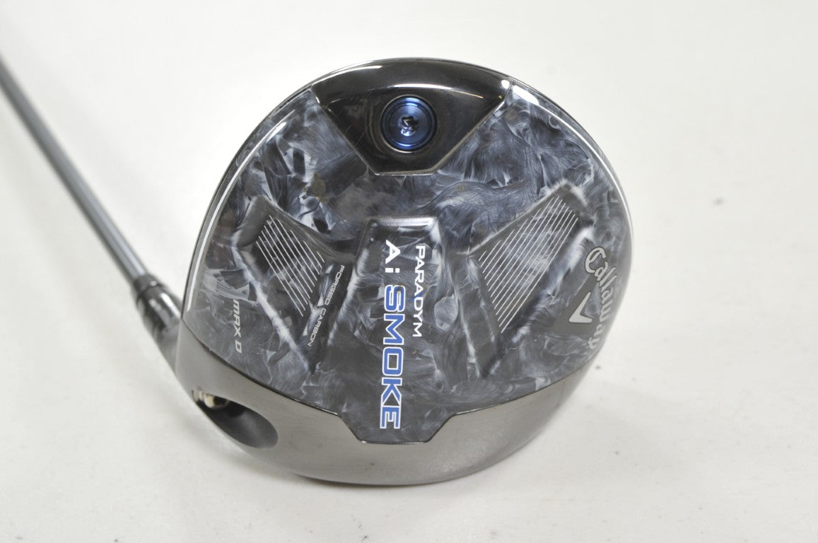 Callaway Paradym Ai Smoke MAX D 9* Driver Stiff Flex HZRDUS Smoke 6.0 60 #222847