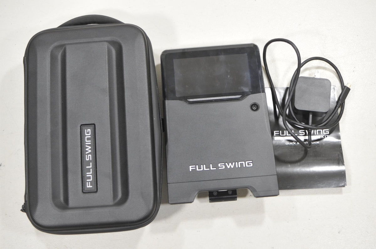 Full Swing KIT Indoor Outdoor Golf Launch Monitor with Case  #229254