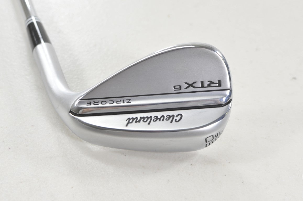 Cleveland RTX-6 Zipcore Tour Satin 50*-10 Wedge Right DG Spinner Steel #221283