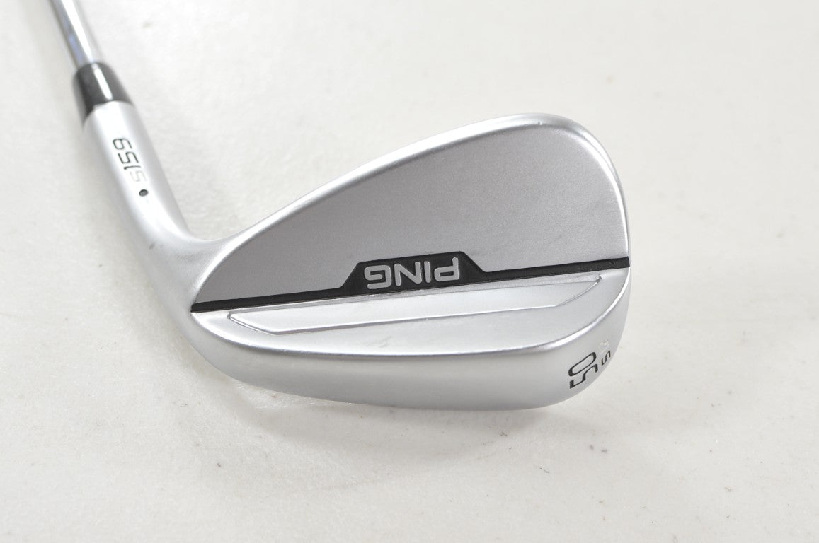 Ping S159 Chrome 50*-12 Wedge Black Dot Right AWT 2.0 Regular Flex Steel #221309