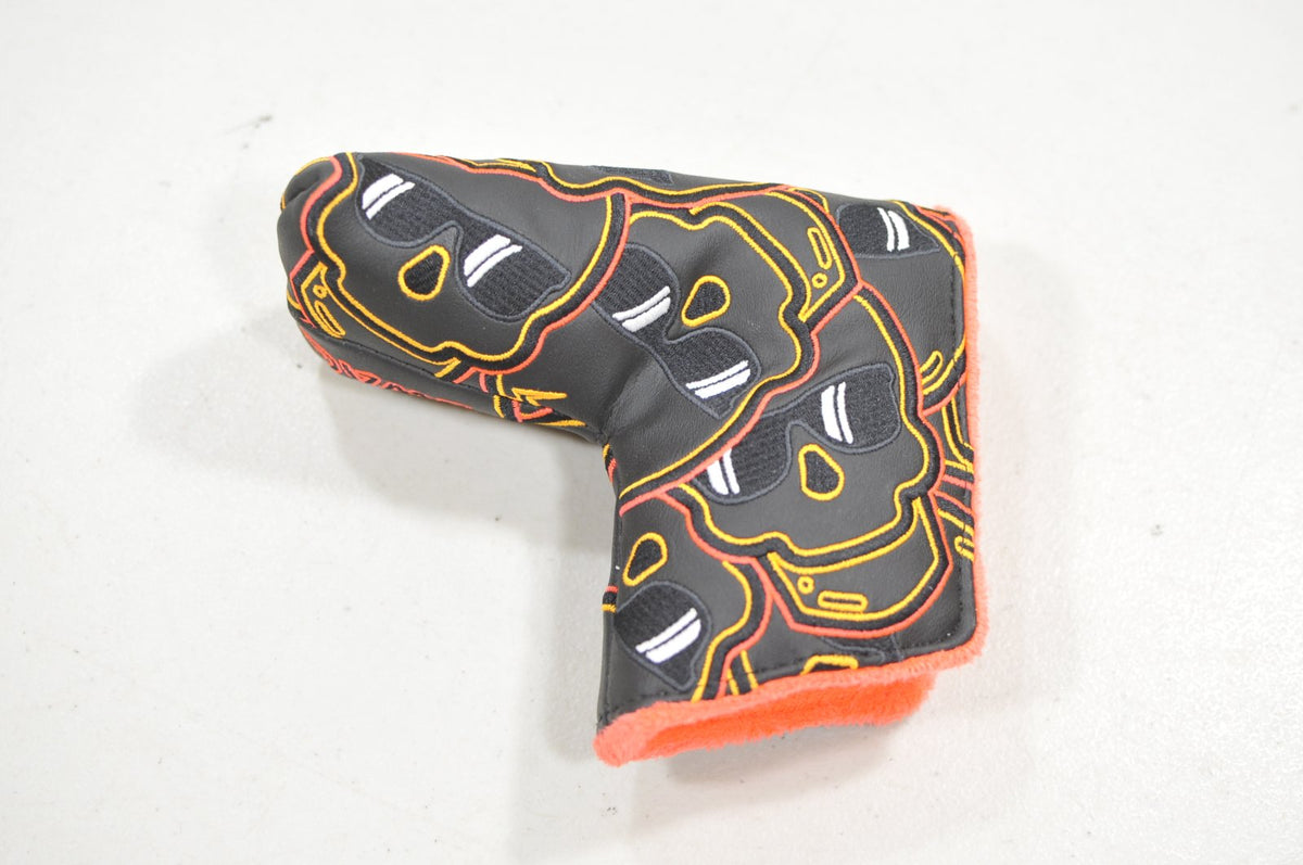 SWAG Golf Neon Skulls Blade Putter Head Cover  #229367