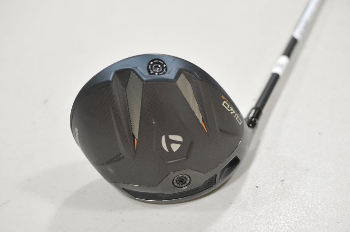 LEFT HANDED TaylorMade Qi4D LS 9° Driver X-Stiff Flex REAX 60-X White #230307