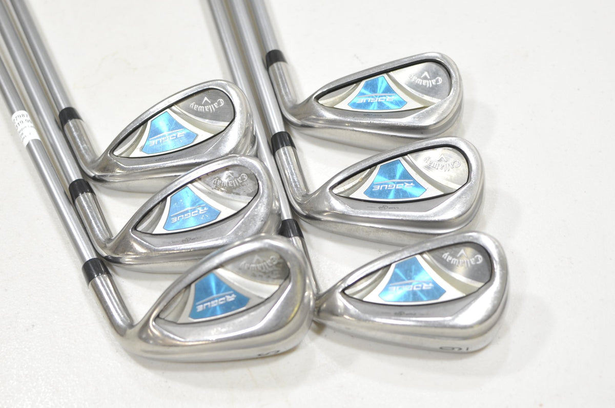 Callaway Rogue Ladies 7-PW,AW,SW Iron Set Womens Flex 40g Right Graphite #227987
