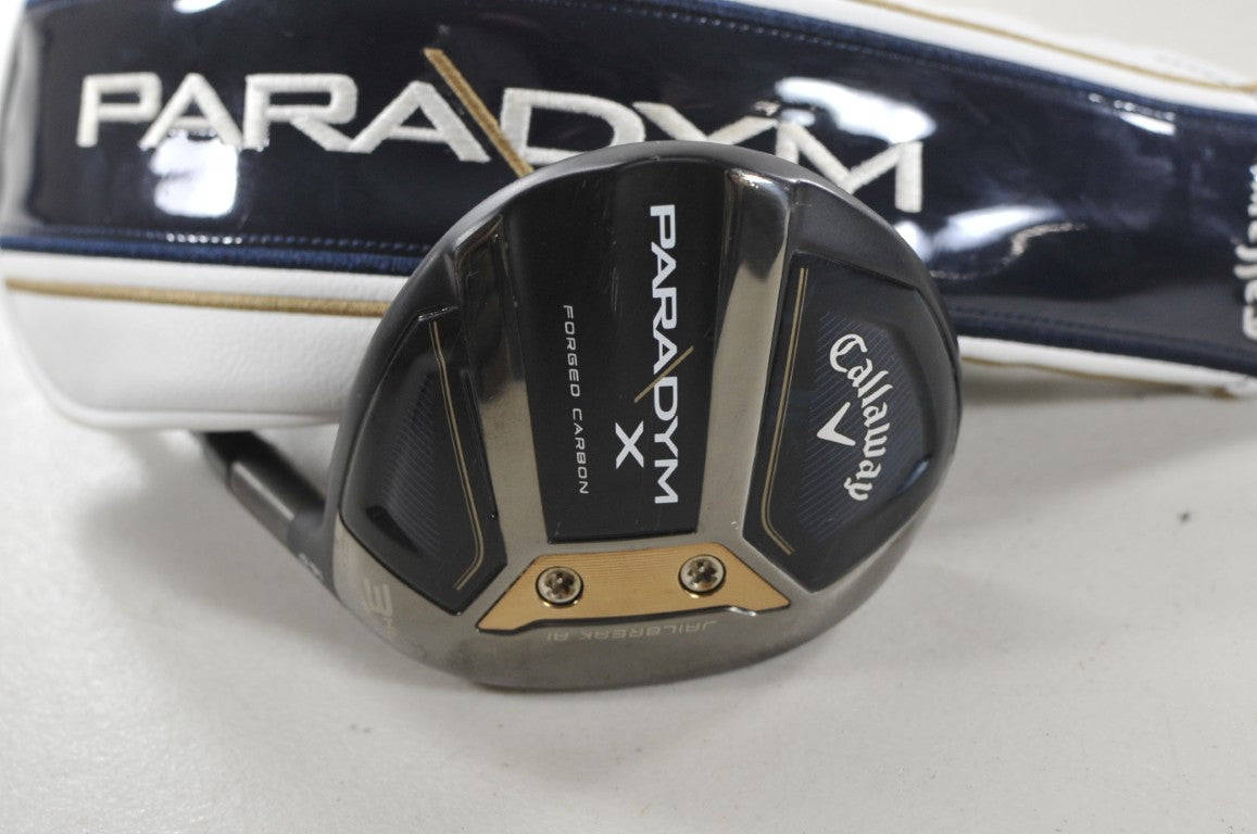 Callaway Paradym X 3HL-16.5* Fairway Wood Stiff Flex HZRDUS 6.0 Graphite #224585
