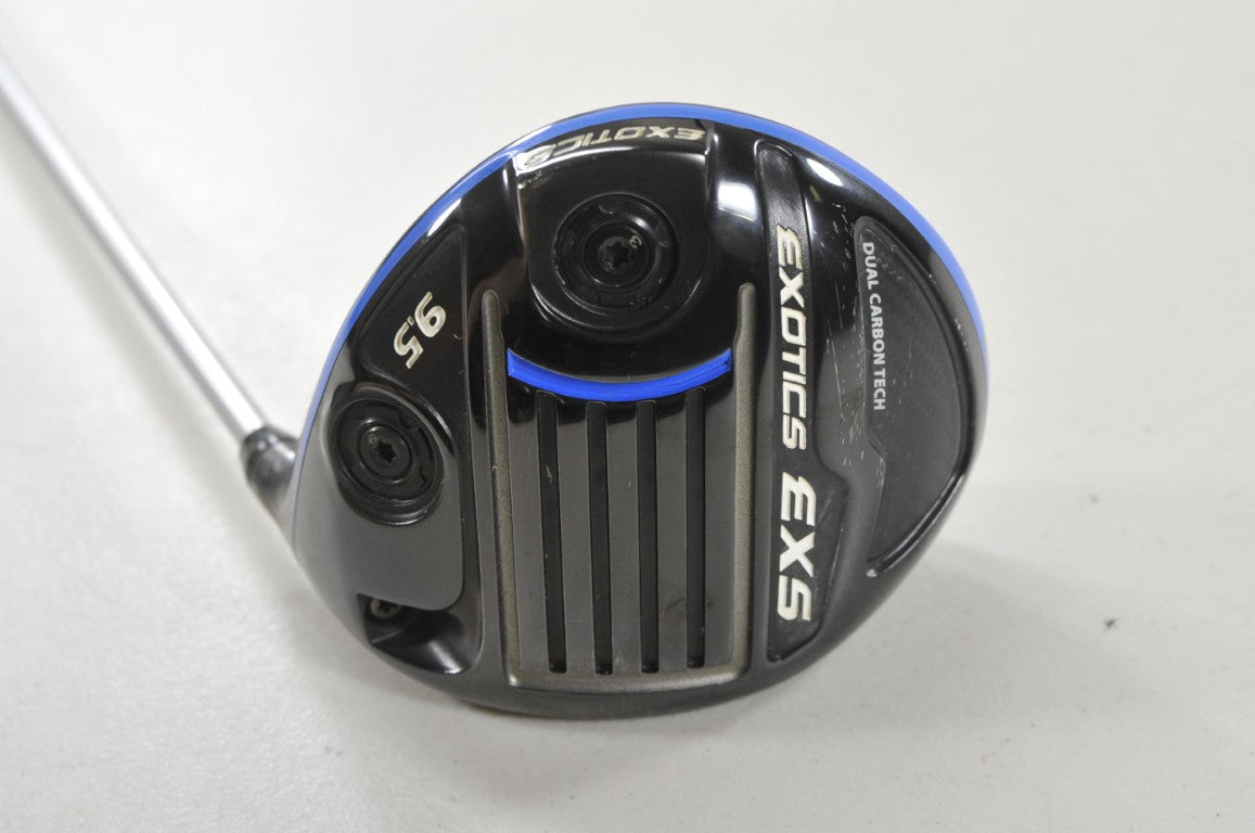 Tour Edge Exotics EXS 9.5* Driver Senior Flex 50g Right Tensei Blue CK #224589