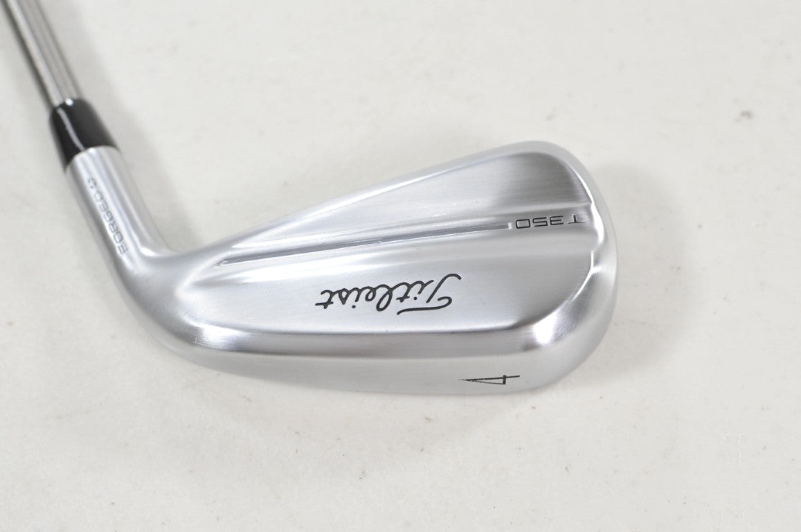 Titleist T350 2025 Single 4 Iron Regular Flex RH SteelFiber 80g  # 221315