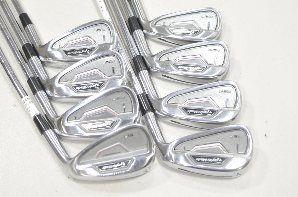 TaylorMade RSi 2 4-PW,AW Iron Set Stiff Flex Right KBS Tour 105g Steel #226448