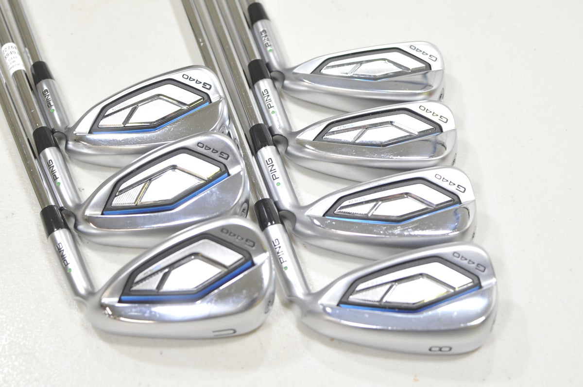 Ping G440 5-W,UW Iron Set Regular Flex Green Dot Right AWT 3.0 Steel #227683