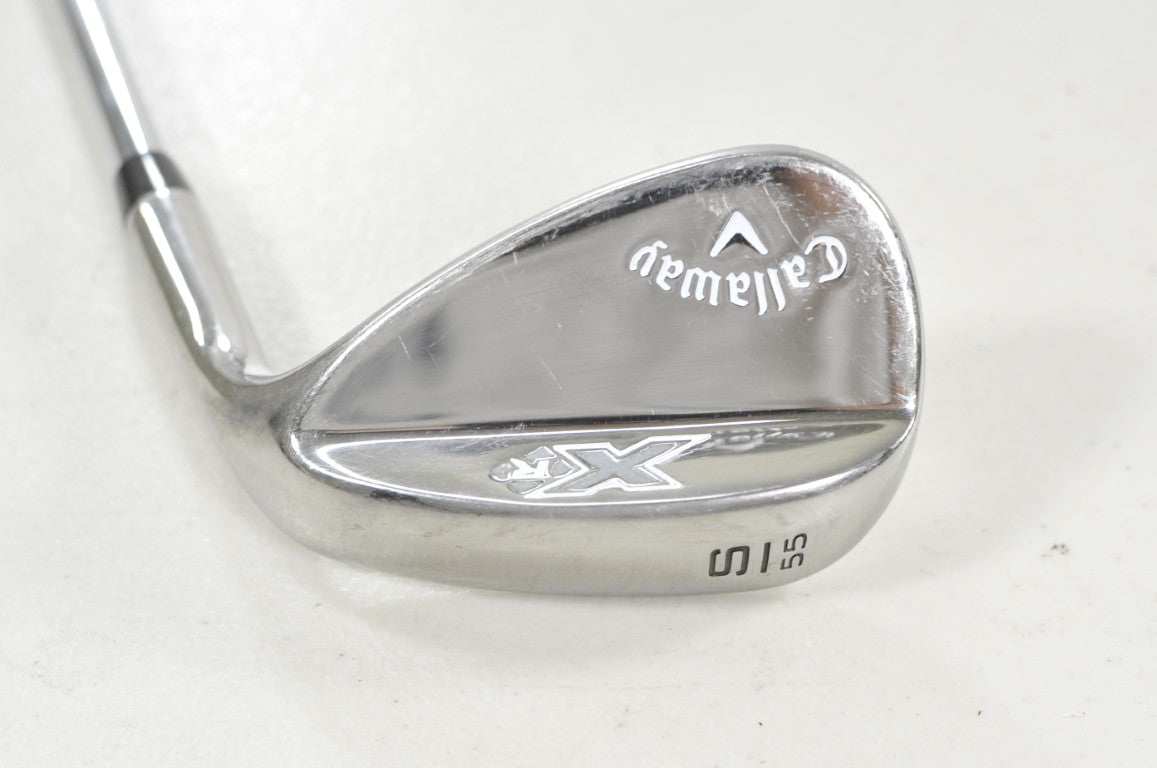 Callaway XR SW 55* Sand Wedge Stiff Flex Right Steel  # 221341