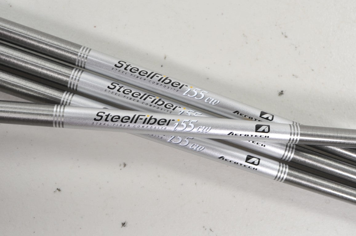 Aerotech SteelFiber i55 Regular Flex 4pc Iron Shaft Set .355 Tip  # 219953