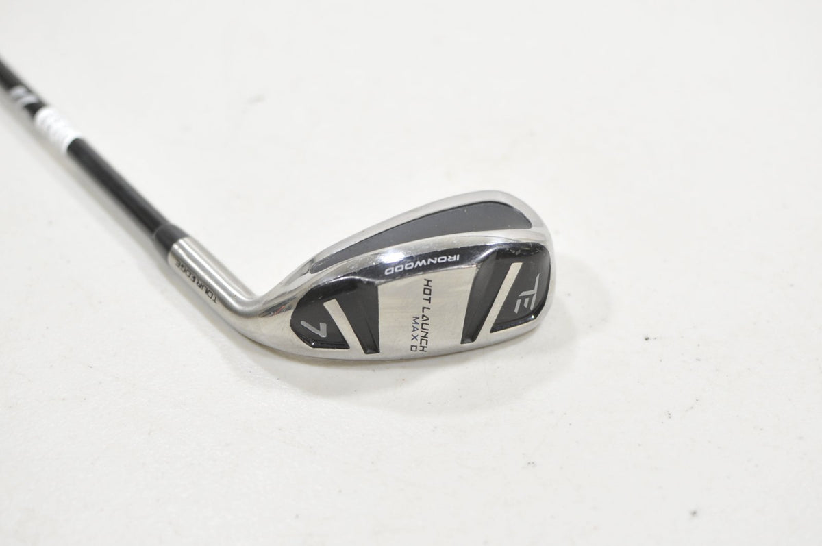 Tour Edge Hot Launch Max D Ironwood Single 7 Iron Regular RH Ascent 55g #229344