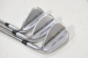 Titleist Vokey SM10 Tour Chrome 52°, 56°, 60° Wedge Set Right BV Steel #230334