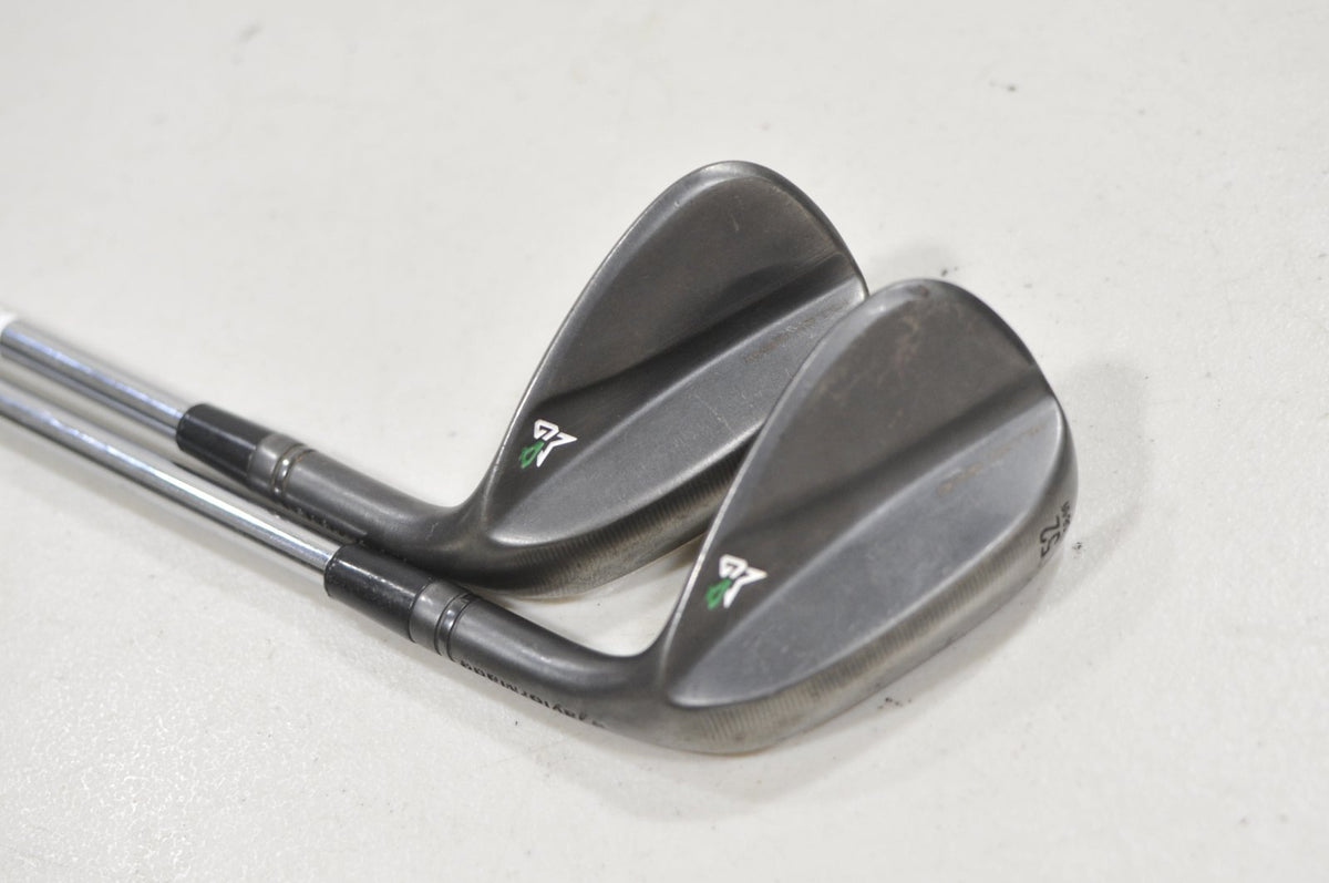 TaylorMade Milled Grind 4 Black 52°, 56° Wedge Set RH DG Tour Issue 115 #230282