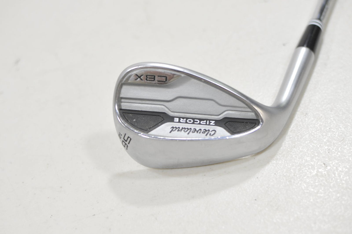 LEFT HANDED Cleveland CBX Zipcore 56°-12 Wedge DG Spinner 115 Steel #230289