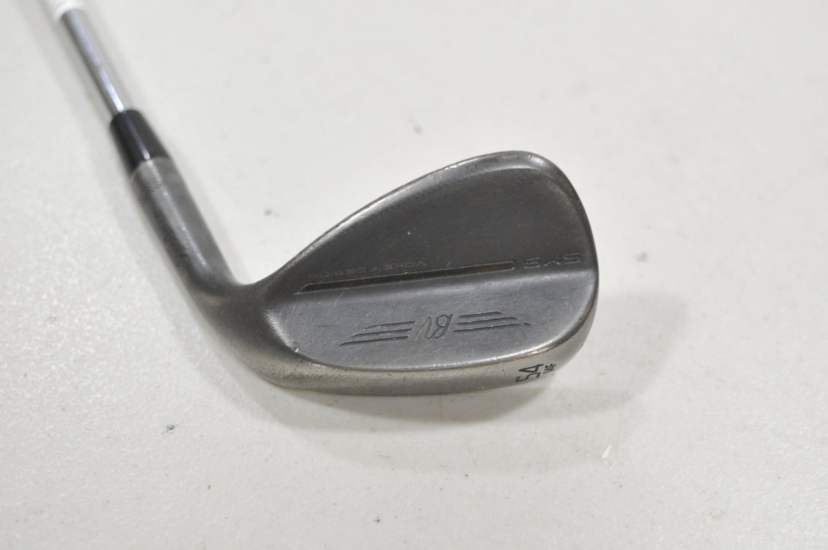 Titleist Vokey SM9 Jet Black 54°-14F Wedge Flex Right Steel #230298