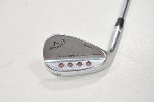 LEFT HANDED Callaway Mack Daddy 4 Chrome 52°-10S Wedge Stiff 115g Steel #230301