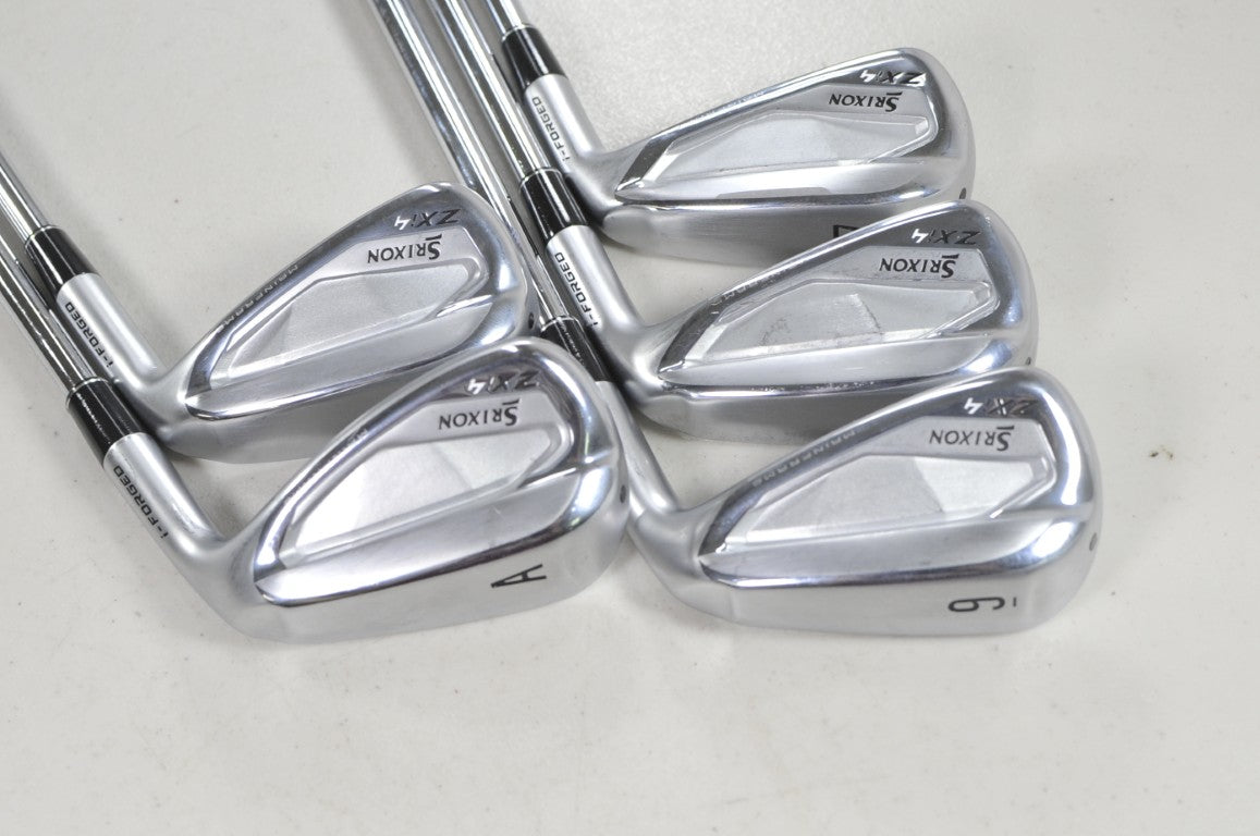 Srixon ZXi4 7-PW,AW Iron Set Stiff Flex RH Project X Rifle 6.0 Steel # 222980