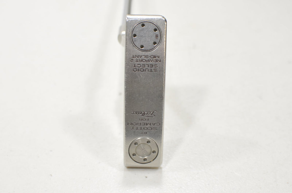 Titleist 2008 Scotty Cameron Studio Select Newport 2 Mid Slant 34 Putter #227887