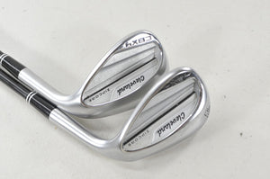 Cleveland CBX 4 Zipcore 54*, 60* Wedge Set Axiom VeloCore 125g X-Stiff #224209