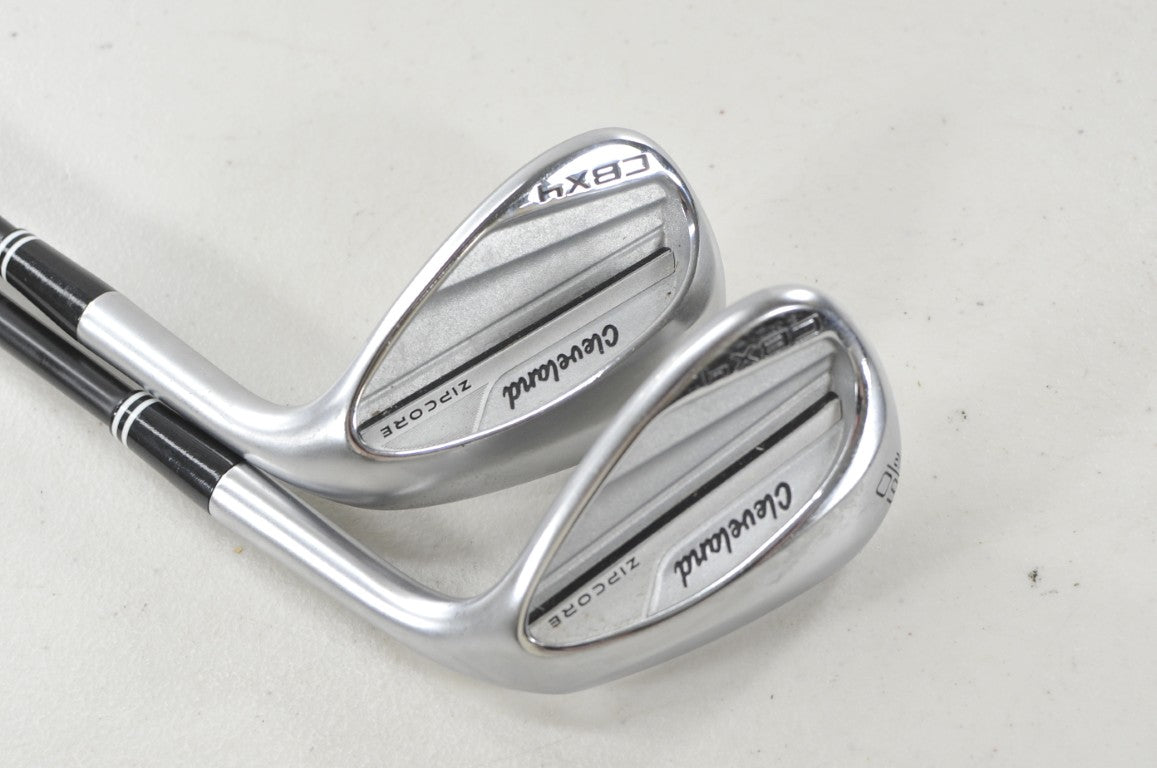Cleveland CBX 4 Zipcore 54*, 60* Wedge Set Axiom VeloCore 125g X-Stiff #224209