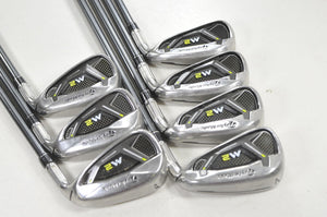 TaylorMade M2 2017 4-PW Iron Set Regular Flex RH Reax 65g Graphite # 222794