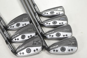PXG Gen6 0311 XP Black Label Elite 4-W Iron Set Stiff SteelFiber 95g RH #222657