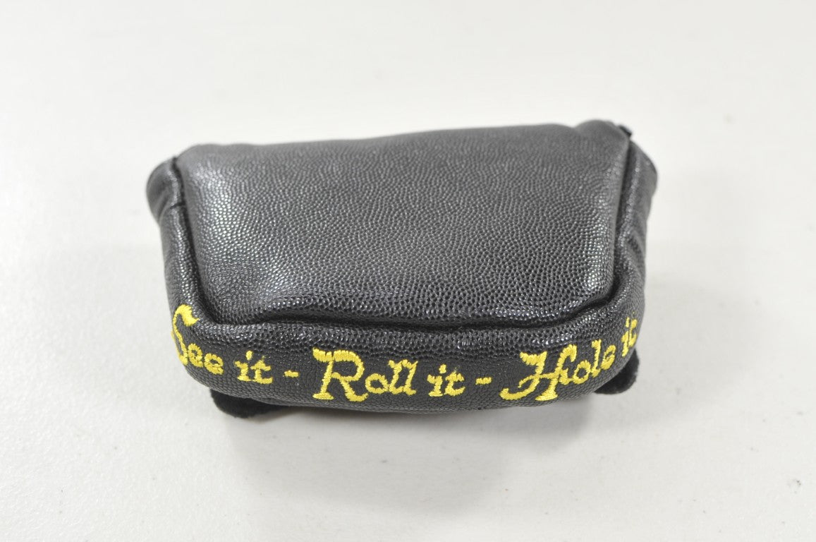 Dormie See It, Roll It, Make It Center-Shafted Putter Head Cover Leather #221501