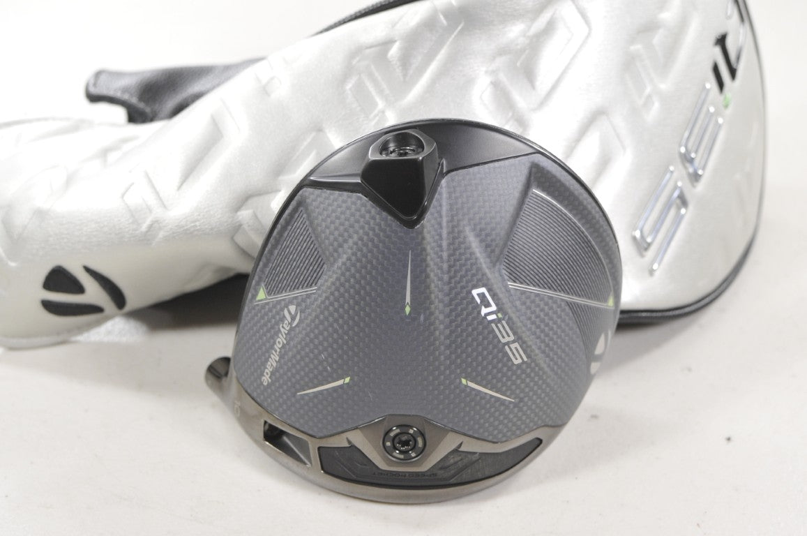 TaylorMade Qi35 10.5* Driver HEAD ONLY Right with Cover  # 221443