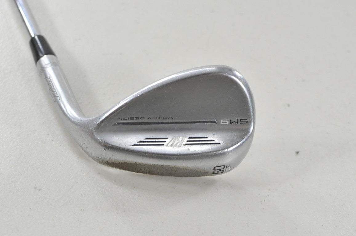 Titleist Vokey SM9 Tour Chrome 60*-10S Wedge Right BV Wedge Flex Steel #224644