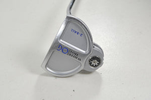 Odyssey White Hot OG 2-Ball 33" Putter RH Stroke Lab Steel # 222825