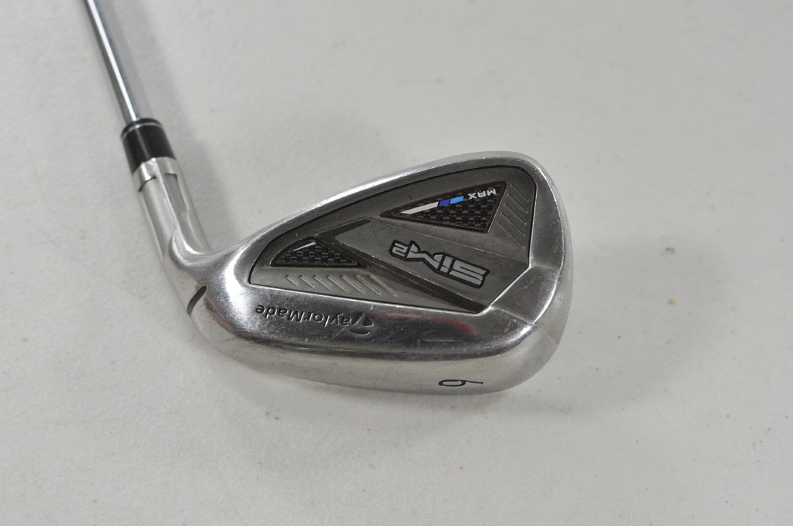 TaylorMade SIM2 Max Single 9 Iron Right KBS MAX MT Stiff Flex 85g Steel #224647