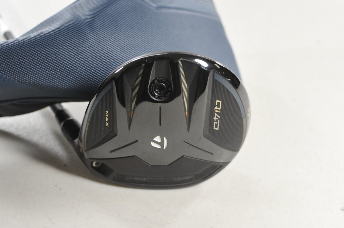 TaylorMade Qi4D Max 3-15* Fairway Wood Stiff Flex RH Reax 65g Graphite #226184