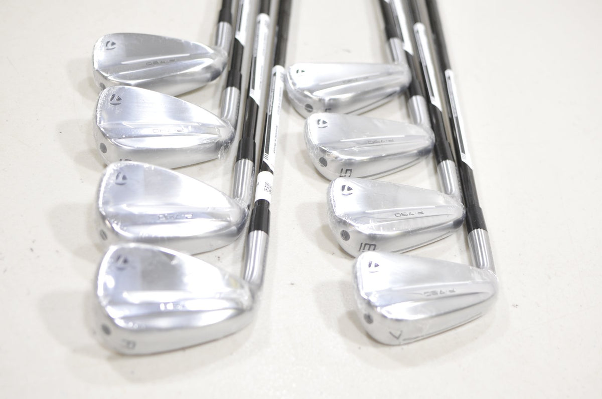 LEFT HANDED TaylorMade P790 2025 4-PW Iron Set X-Stiff KBS Tour New #229393