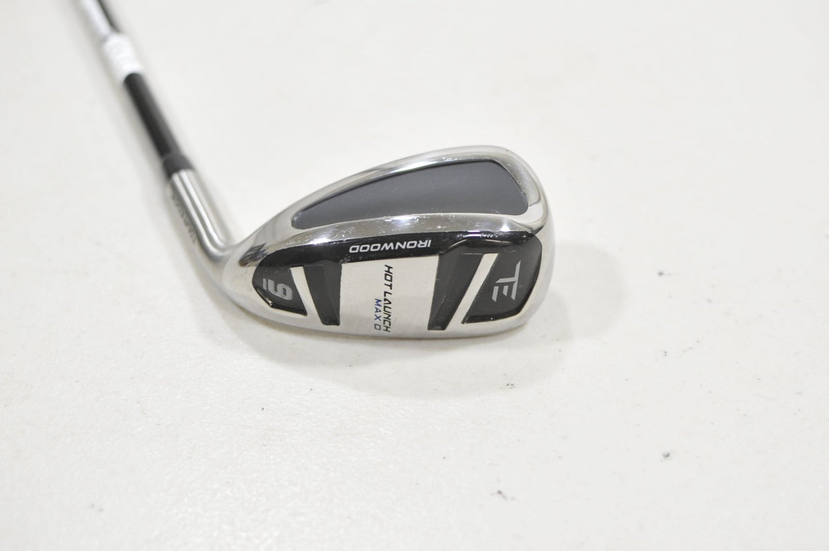 Tour Edge Hot Launch Max D Ironwood Single 9 Iron Regular RH Ascent 55g #229345