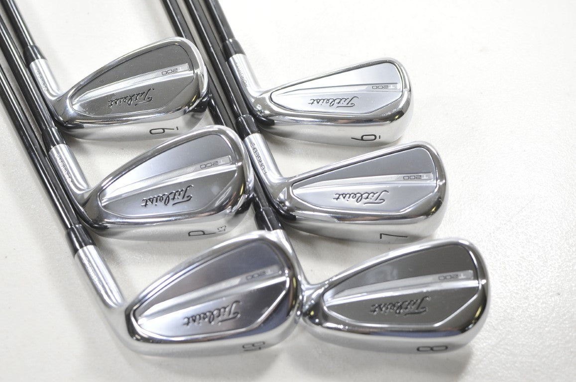 Titleist T200 2023 6-PW,48* Iron Set Senior Flex RH Tensei Red Graphite # 213335