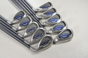Callaway Steelhead X-16 4-PW,AW,SW,LW Iron Set Regular Flex RH Graphite # 222929