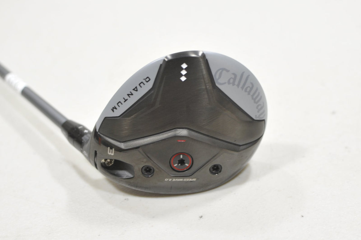 Callaway Quantum Triple Diamond 3-15* Fairway Wood Stiff Denali Graphite #228075