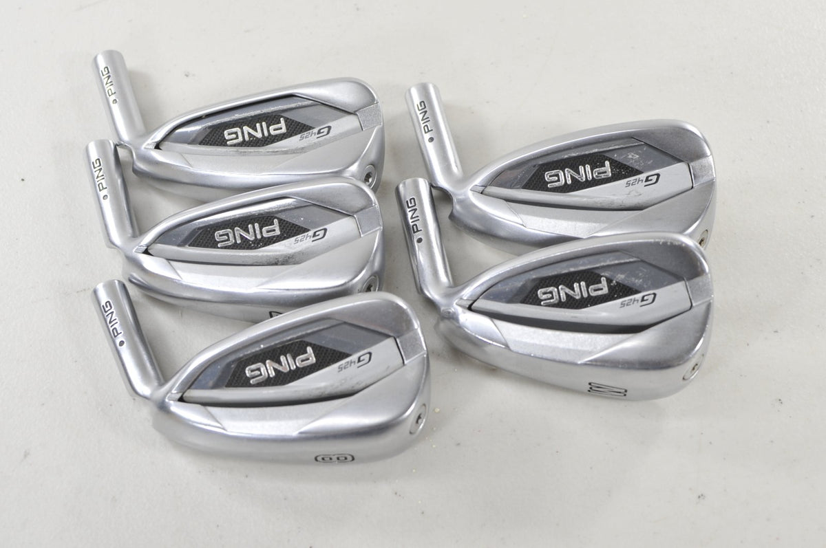 Ping G425 6-W Iron Set HEADS ONLY Black Dot Right  #225530