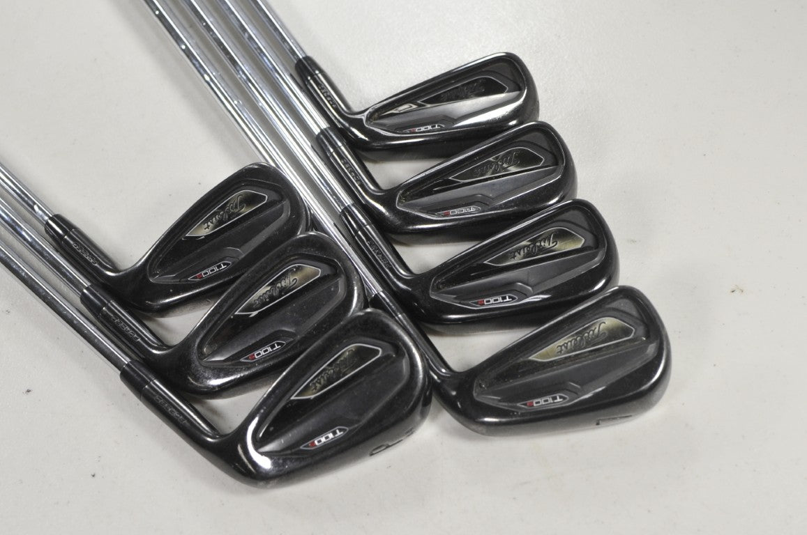 Titleist T100S 2021 Limited Black 4-PW Iron Set Stiff KBS Tour RH Steel #222879