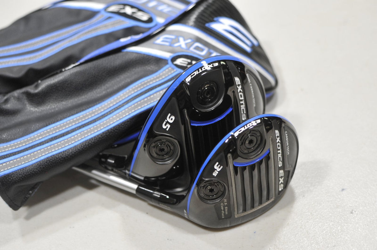 Tour Edge Exotics EXS 9.5* Driver and 3-15* Fairway Wood Set Regular RH #227803