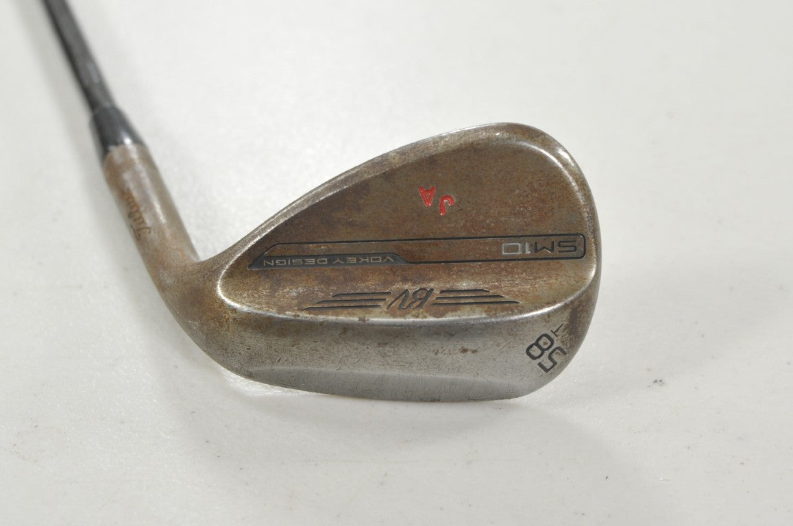 Titleist Vokey SM10 Raw 58*-04T Wedge KBS Hi-Rev 2.0 135g X-Stiff Steel # 222821