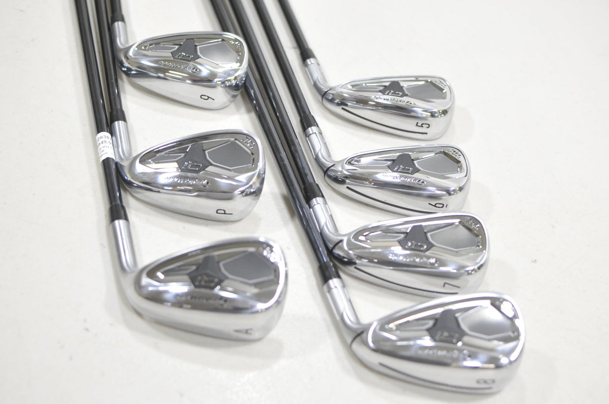 TaylorMade Qi Max HL 5-PW, AW Iron Set Regular RH Recoil Dart F3 60g New #229387
