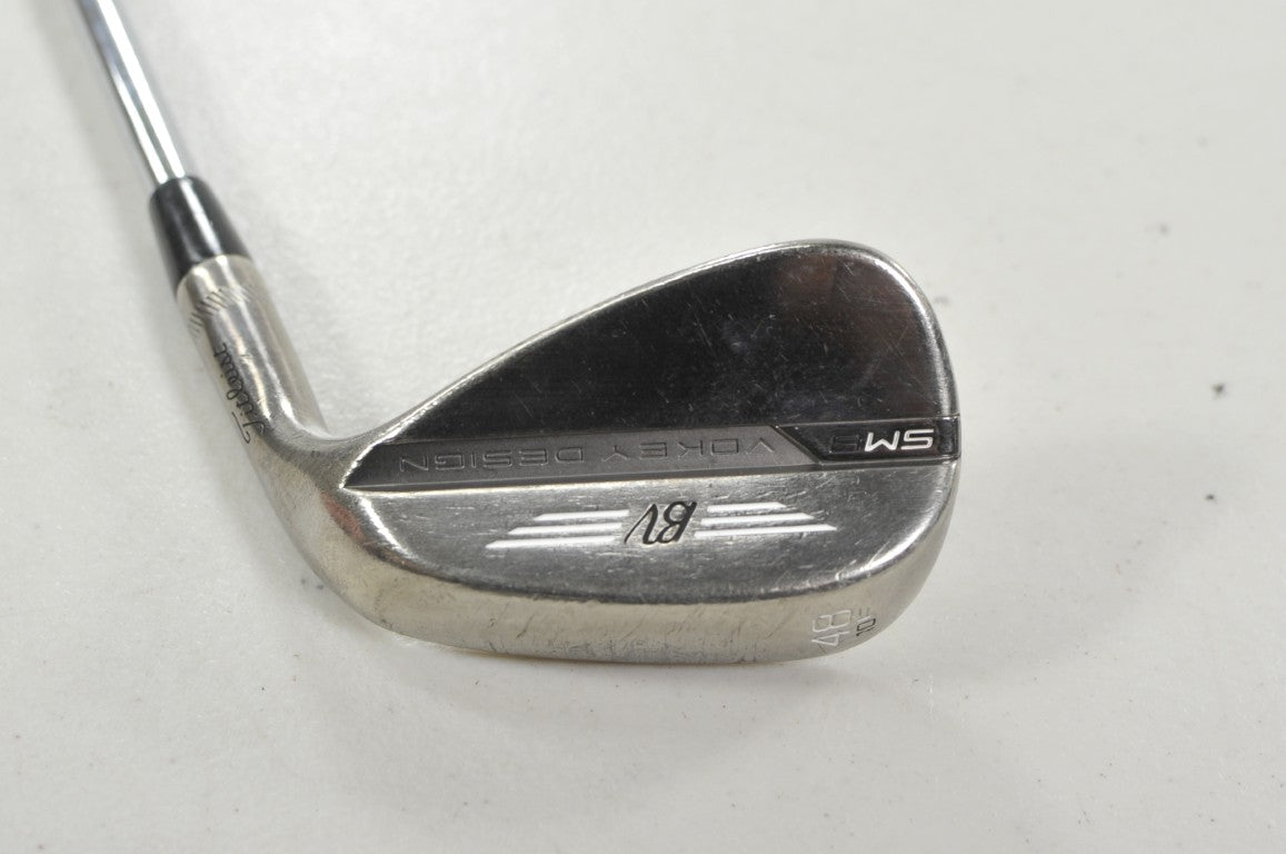 Titleist Vokey SM8 Brushed Steel 48*-10F Wedge NS Pro 950GH Stiff Steel # 222624