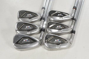 LEFT HANDED TaylorMade M4 6-PW,AW Iron Set Regular Flex KBS MAX 85 Steel #225937